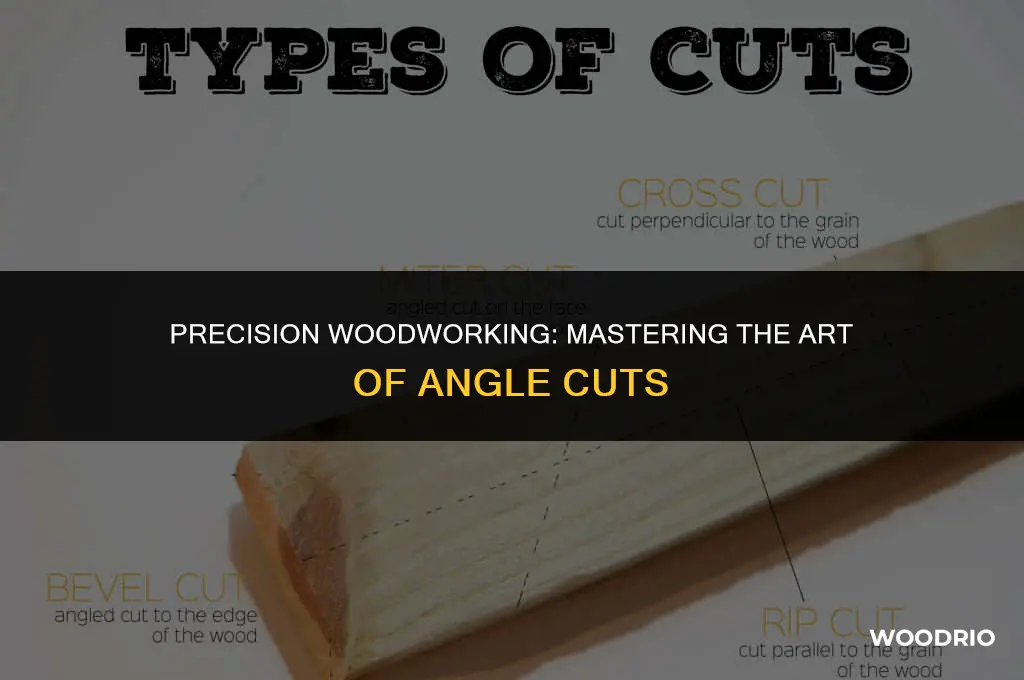 how to calculate angle to cut wood