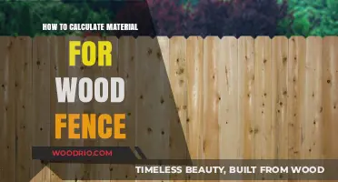 Calculate Wood Fence Materials: A Step-by-Step Guide for DIYers