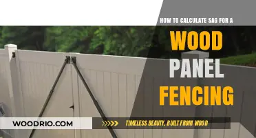 Calculate Wood Fence Panel Sag: A Step-by-Step Guide