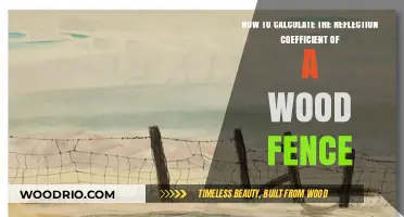 Calculating Wood Fence Reflection Coefficient: A Step-by-Step Guide