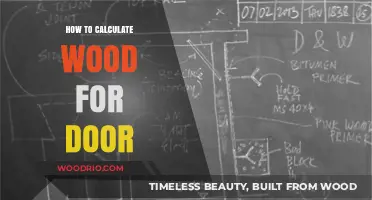 Precision in Carpentry: Calculating Wood Requirements for Door Projects