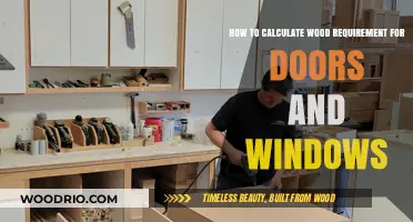 Precision in Carpentry: Estimating Wood Needs for Doors & Windows