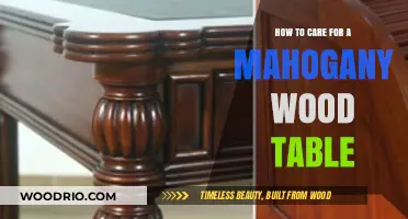 Caring for Mahogany: Essential Tips to Preserve Your Wood Table