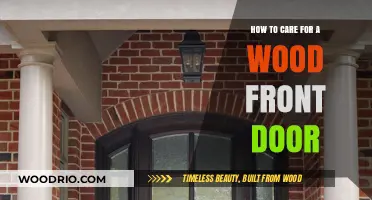 Essential Tips for Maintaining Your Wood Front Door's Beauty