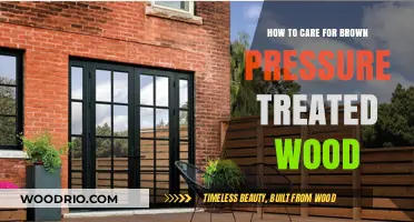 Treating Brown Pressure Wood: A Comprehensive Care Guide
