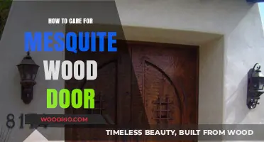 Mesquite Wood Door Care: Tips for Long-Lasting Beauty