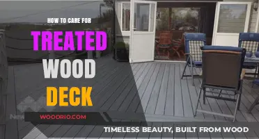 Treated Wood Deck Maintenance: A Comprehensive Care Guide