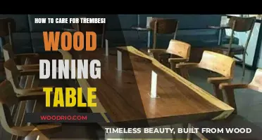 Caring for Your Trembesi Wood Dining Table: Essential Tips and Tricks
