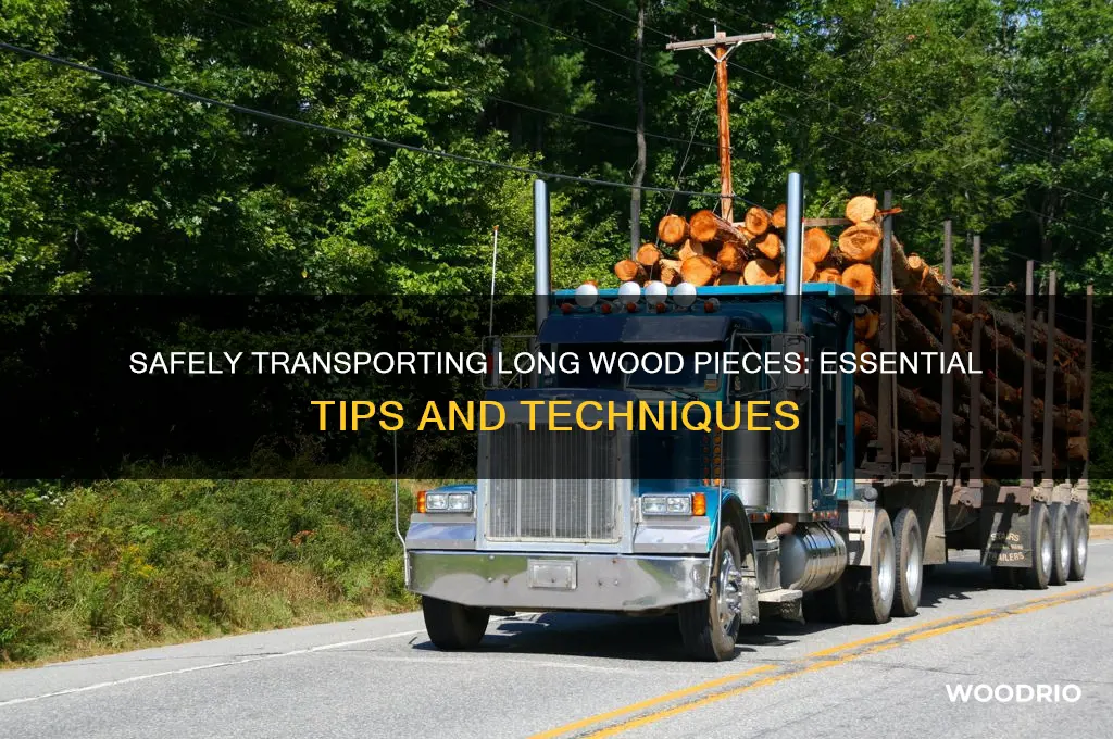 how to carry long pieces of wood