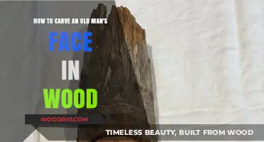 Mastering Wood Carving: Crafting an Old Man's Face Step-by-Step