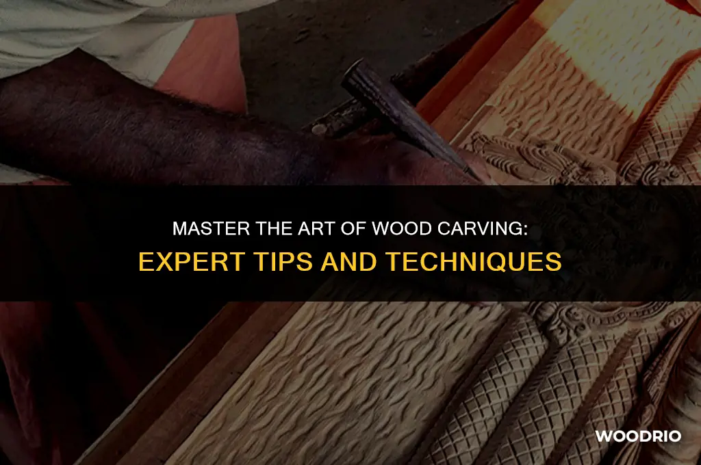 how to carve wood like an expert