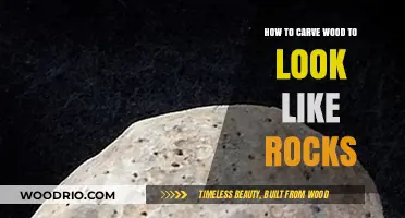 Mastering the Art of Wood Carving: Techniques to Create Rock-Like Textures