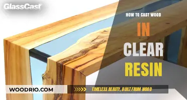 Crafting Clarity: The Art of Casting Wood in Clear Resin