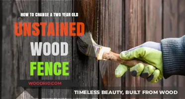 Revitalize Your Unstained Wood Fence: A Two-Year Refresh Guide