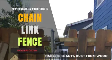 Transform Your Wood Fence to Chain Link: A Step-by-Step Guide