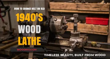 Reviving Your Vintage Wood Lathe: A Step-by-Step Belt Replacement Guide