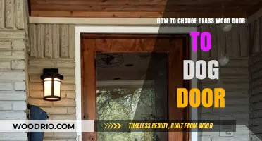 Transforming Your Glass Wood Door into a Pet-Friendly Entrance