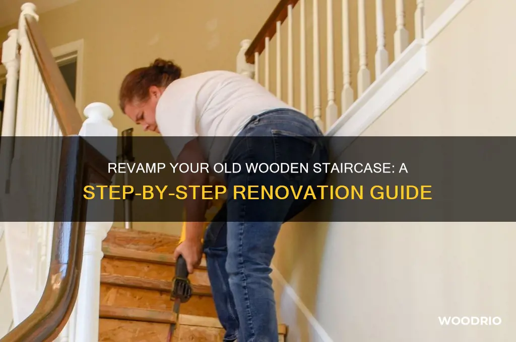 how to change old wooden staircase