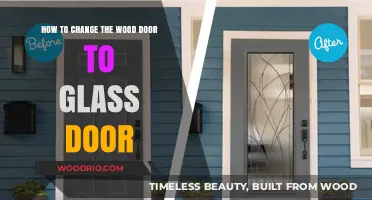Transform Your Space: Swapping Wood Doors for Glass Doors
