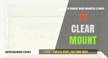 Transforming Wood-Mounted Stamps to Clear Mount: A Step-by-Step Guide