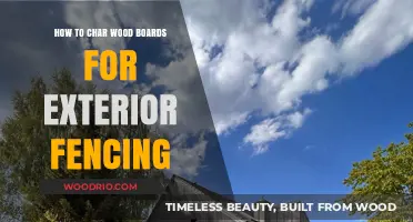 Charred Wood Fencing: A Step-by-Step Guide to Exterior Board Treatment