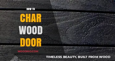 Mastering the Art of Charring Wood Doors: A Step-by-Step Guide