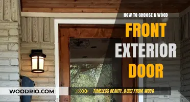 Selecting the Perfect Wood Front Exterior Door: A Comprehensive Guide