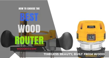 Selecting the Perfect Wood Router: A Comprehensive Guide