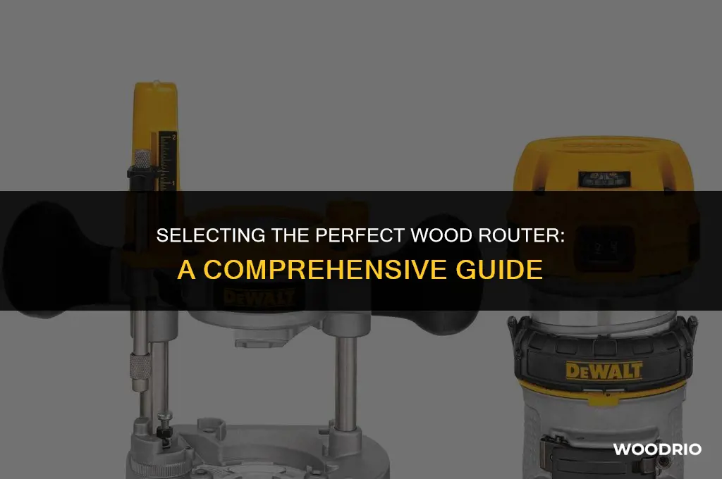how to choose the best wood router