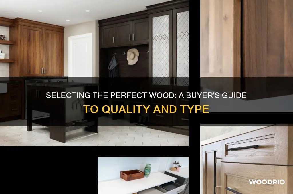 how to choose wood to buy