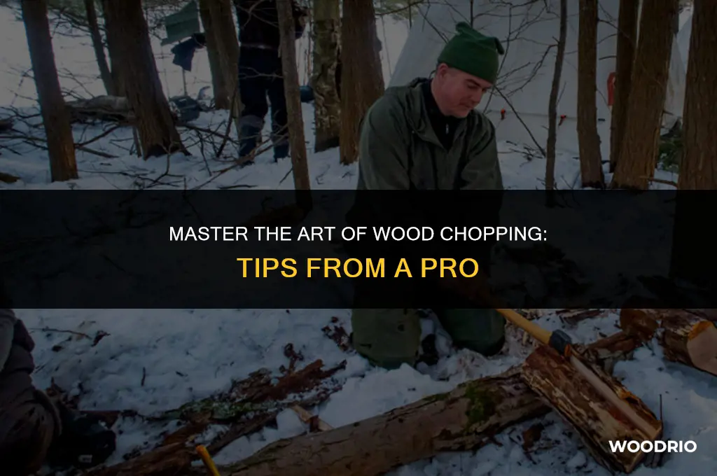 how to chop wood like a pro