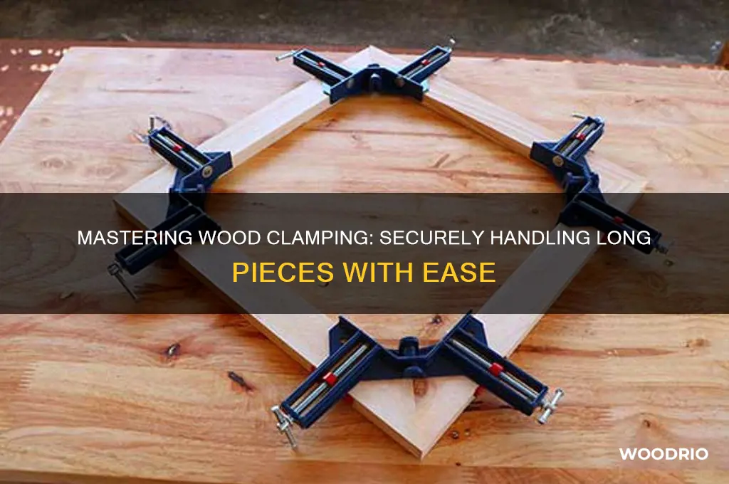 how to clamp long pieces of wood