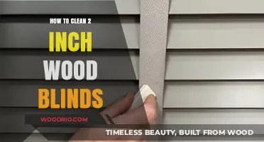 Effortless Cleaning: A Guide to Maintaining 2-Inch Wood Blinds