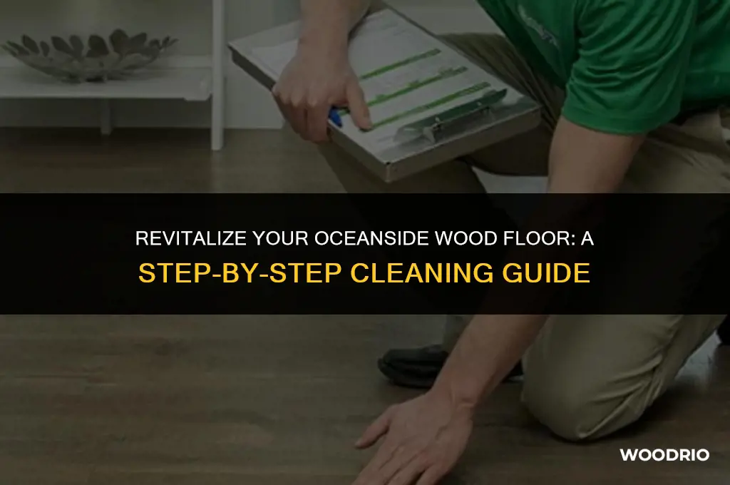 how to clean 529 oceanside wood flloor
