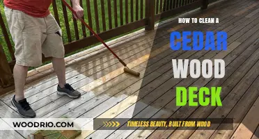 Revive Your Cedar Deck: A Step-by-Step Cleaning Guide