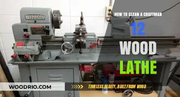 Reviving Your Craftsman 12 Wood Lathe: A Step-by-Step Cleaning Guide