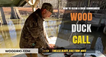 Mastering the Art of Cleaning Your Duck Commander Wood Duck Call
