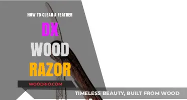 Mastering the Art of Cleaning Your Feather DX Wood Razor