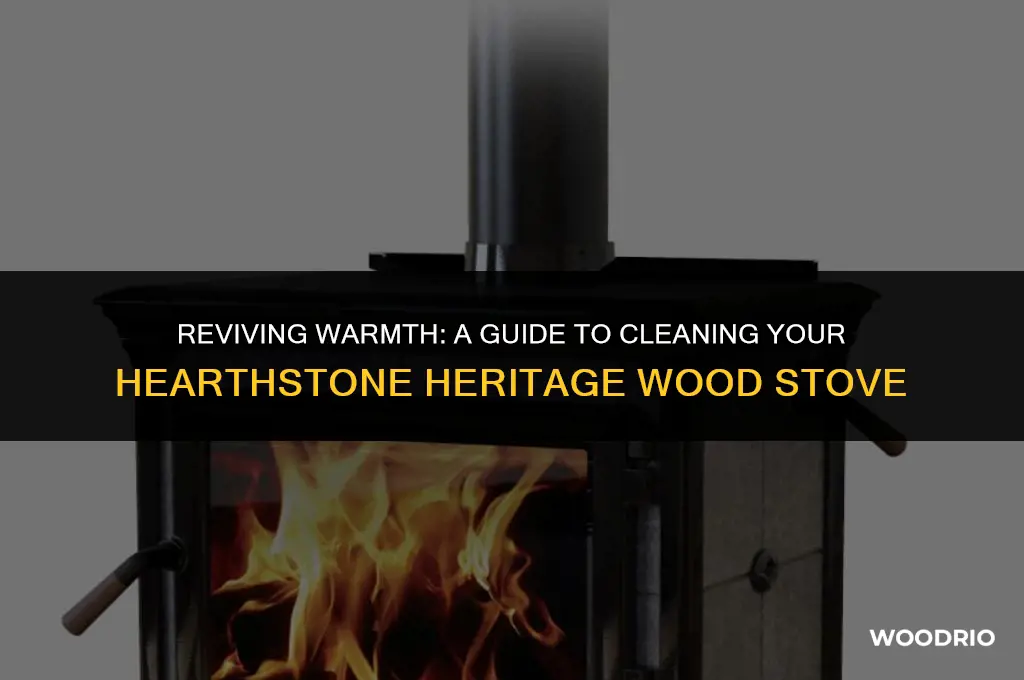 how to clean a hearthstone heritage wood stove