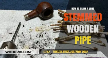 Mastering the Art of Cleaning Your Long-Stemmed Wooden Pipe