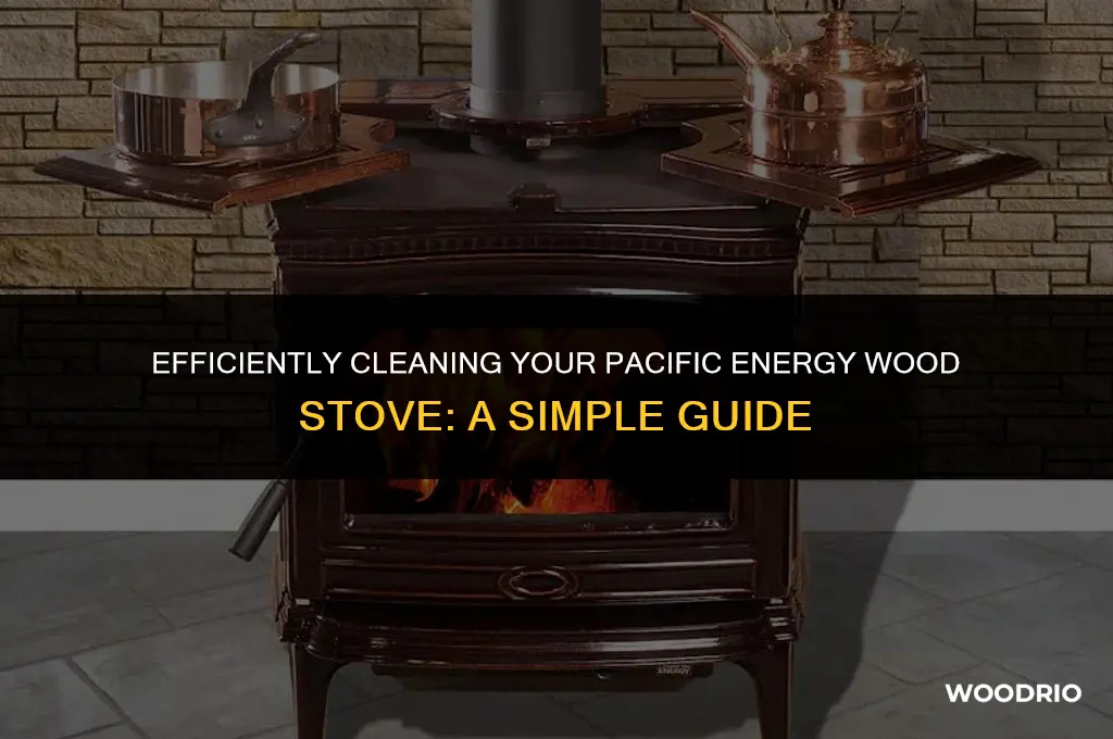 how to clean a pacific energy wood stove