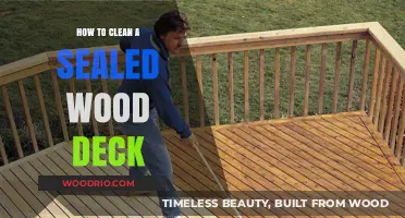Revive Your Sealed Wood Deck: A Step-by-Step Cleaning Guide
