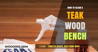 Revive Your Teak Wood Bench: A Step-by-Step Cleaning Guide