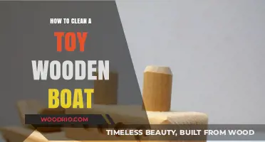 Sailing into Cleanliness: A Guide to Maintaining Your Toy Wooden Boat