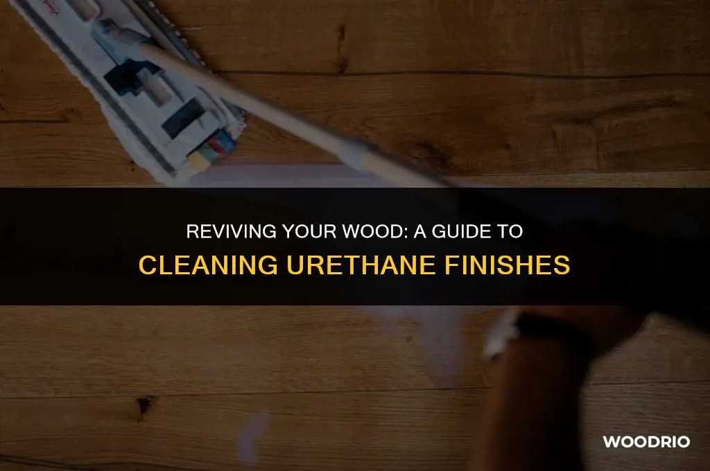 how to clean a urethane wood finish