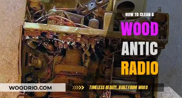 Restoring Vintage Charm: A Guide to Cleaning Your Antique Wooden Radio