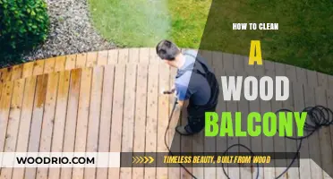 Revive Your Wood Balcony: A Step-by-Step Cleaning Guide