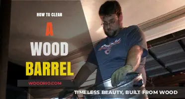 Reviving Your Wood Barrel: A Step-by-Step Cleaning Guide