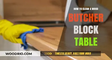 Revive Your Wood Butcher Block Table: A Step-by-Step Cleaning Guide