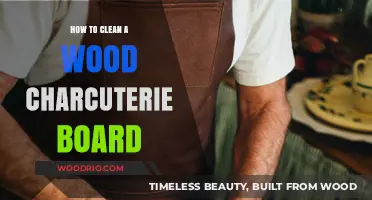 Effortless Cleaning: Maintain Your Wood Charcuterie Board's Charm